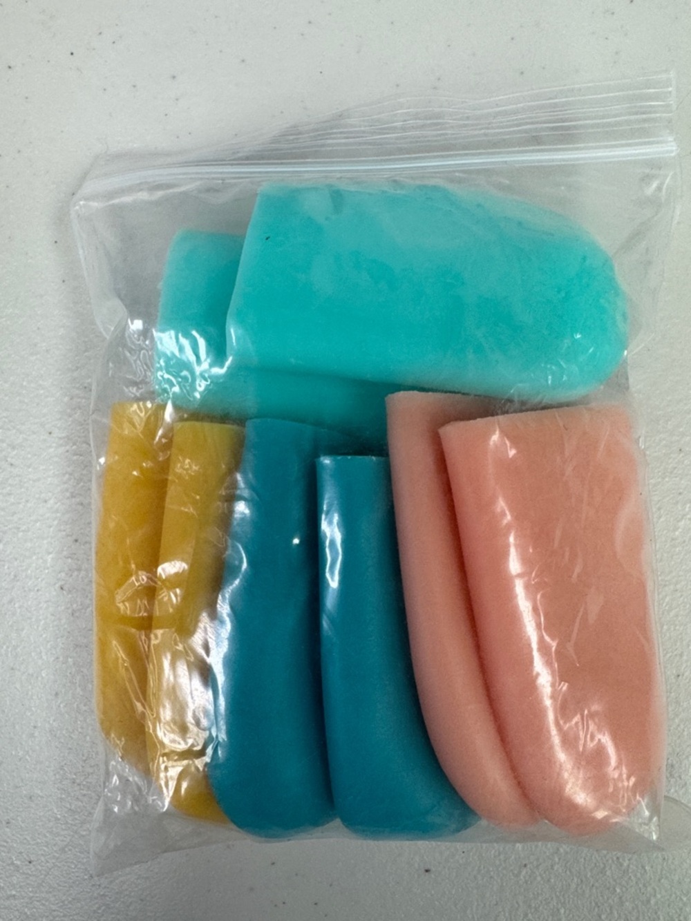 Colorful Silicone Covers - all new 8 pieces 4 colors